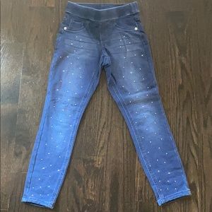 Girls’ Justice jeweled jeggings